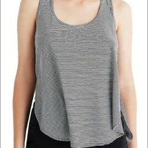 Madewell Strum Striped Tank with Slit Side